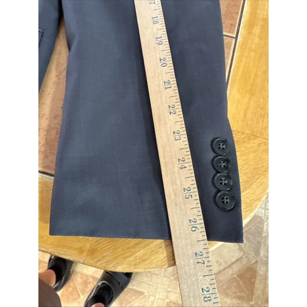 Calvin‎ Klein 2-Piece Suit Mens 48R Pants 38 x 32 Gray Extreme Slim Fit Blazer